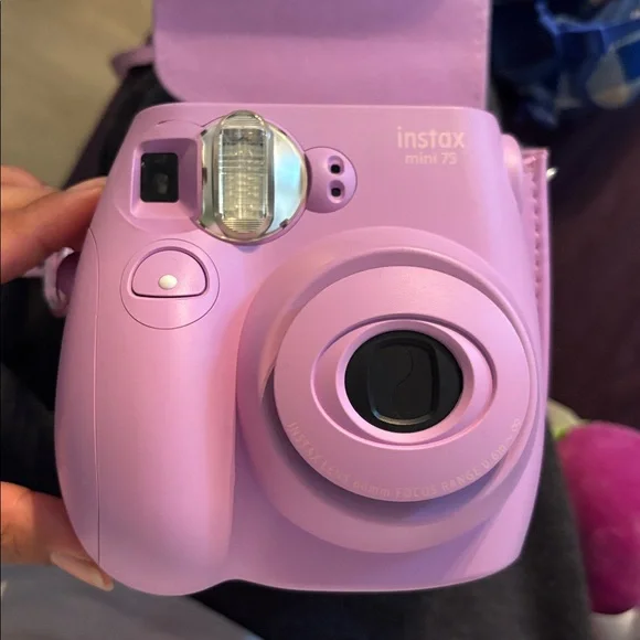 Instax Light Pink Camera with Case